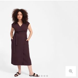 Everlane wrap dress